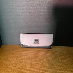 Dooney & Bourke Gray and Black clutch